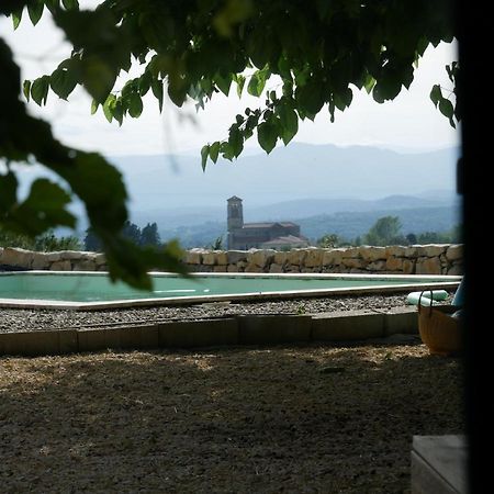 Les Agaves Piscine Panoramique Vue Exceptionnelle Bed & Breakfast Grospierres Luaran gambar