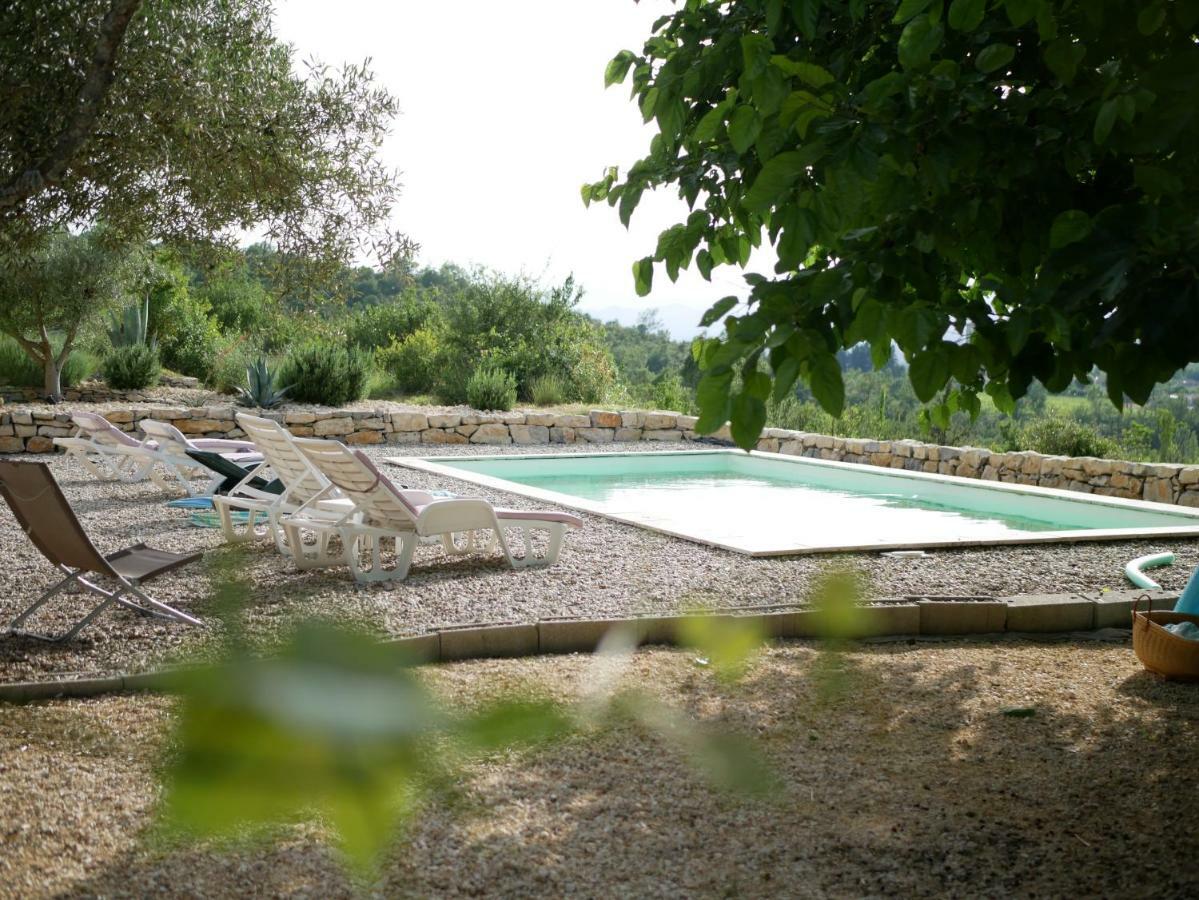 Les Agaves Piscine Panoramique Vue Exceptionnelle Bed & Breakfast Grospierres Luaran gambar